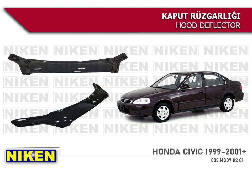 HONDA CIVIC 1999-2001 KAPUT RÜZGARLIĞI ECO