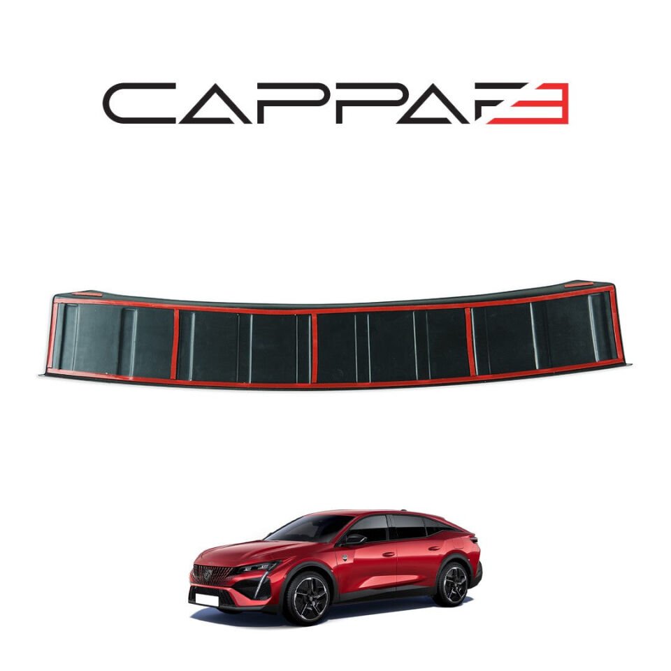 Peugeot 408 2022 Yılı Ve Sonrası Arka Tampon Eşiği Mat