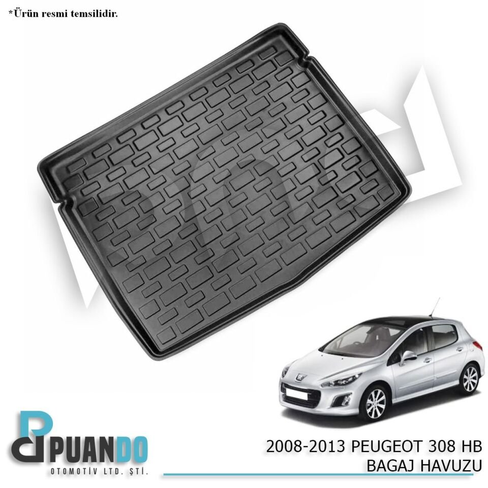 2008-2013 PEUGEOT 308 HB BAGAJ HAVUZU
