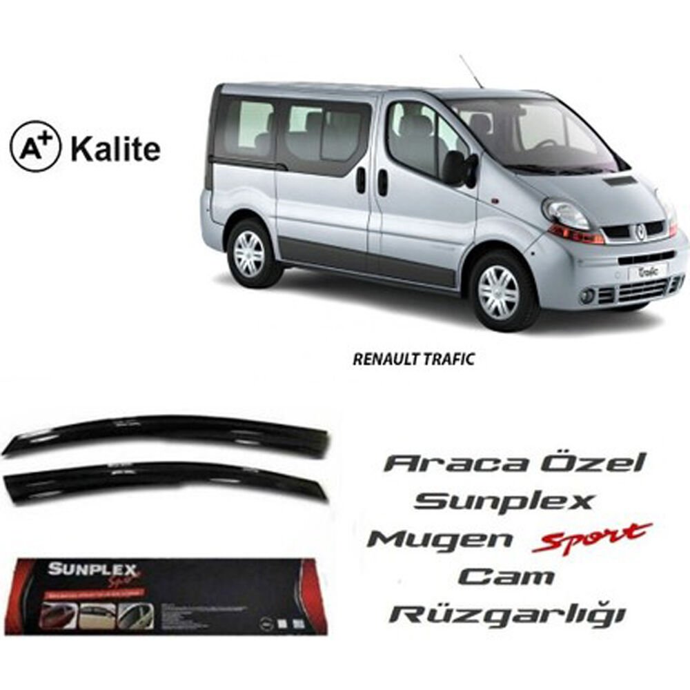 IVECO DAILY MUGEN CAM RÜZGARLIĞI 2prç 2004-2014