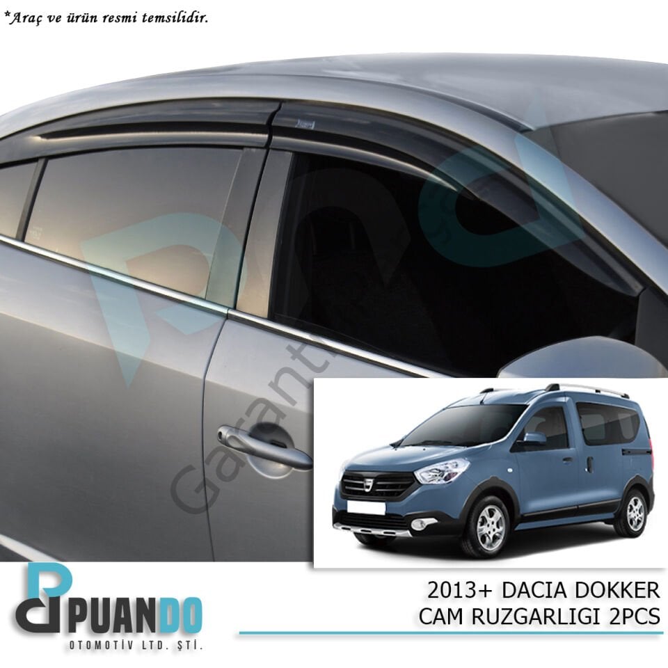 DACIA Dokker Cam Rüzgarlığı 2Pcs 2013+