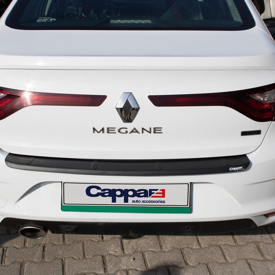 Renault Megane 4 2016- Yılı ve Sonrası Uyumlu Arka Tampon Eşiği Mat
