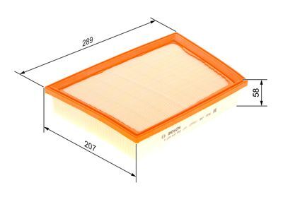 BMW 2 ActiveTourerF45/GranCoupe F44/GranTourer/Van F46 Hava Filtresi Bosch F 026 400 360-13717619267