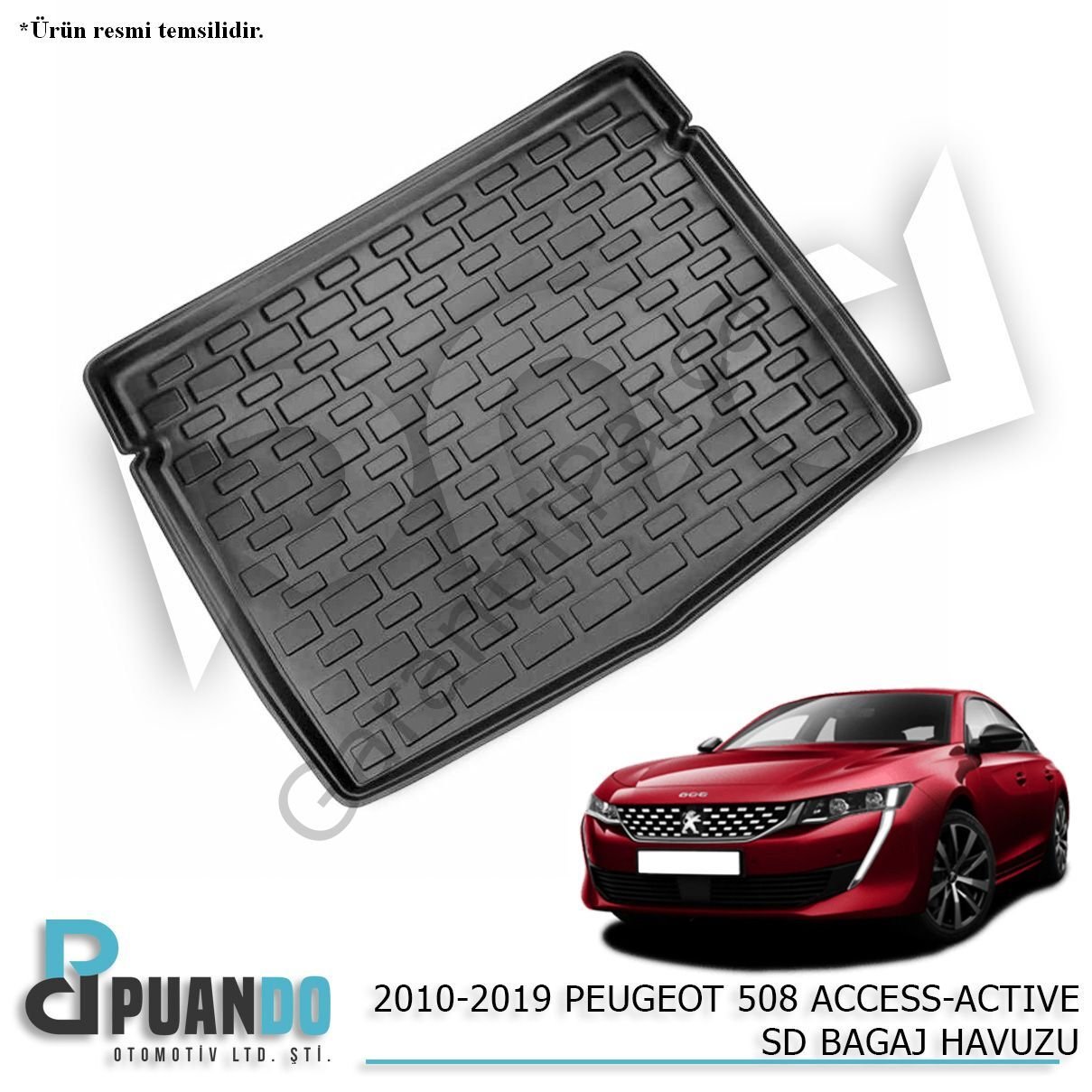 2010-2019 PEUGEOT 508 ACCESS-ACTIVE SD BAGAJ HAVUZ