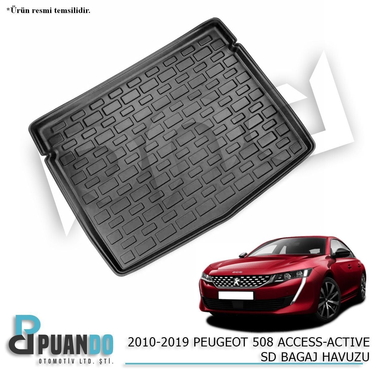 2010-2019 PEUGEOT 508 ACCESS-ACTIVE SD BAGAJ HAVUZ