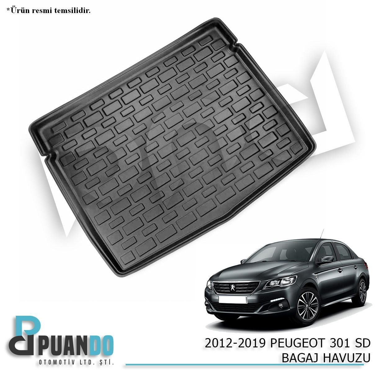 2012-2019 PEUGEOT 301 SD BAGAJ HAVUZU