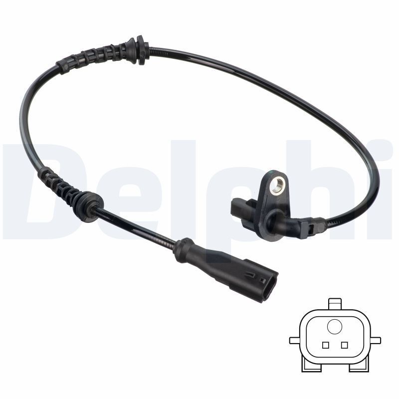 RENAULT DUSTER/CAPTUR 04/2010> ABS SENSÖRÜ ARKA SAG 479505873R DELPHI