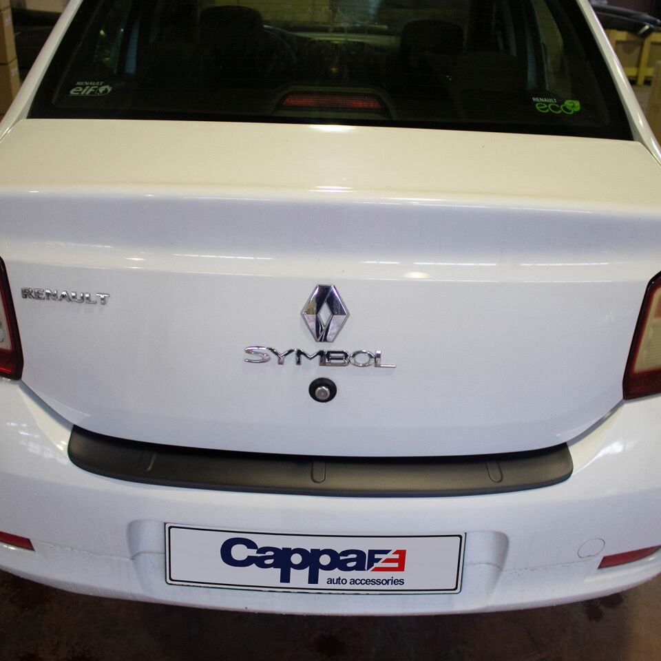 Renault Symbol 2013- Yılı ve Sonrası Uyumlu Arka Tampon Eşiği Mat
