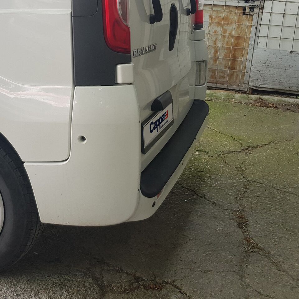 Renault Trafic 2001-2014 Yıl Aralığı Uyumlu Arka Tampon Eşiği Mat