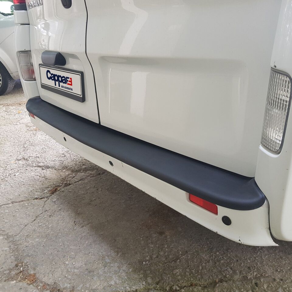 Renault Trafic 2001-2014 Yıl Aralığı Uyumlu Arka Tampon Eşiği Mat