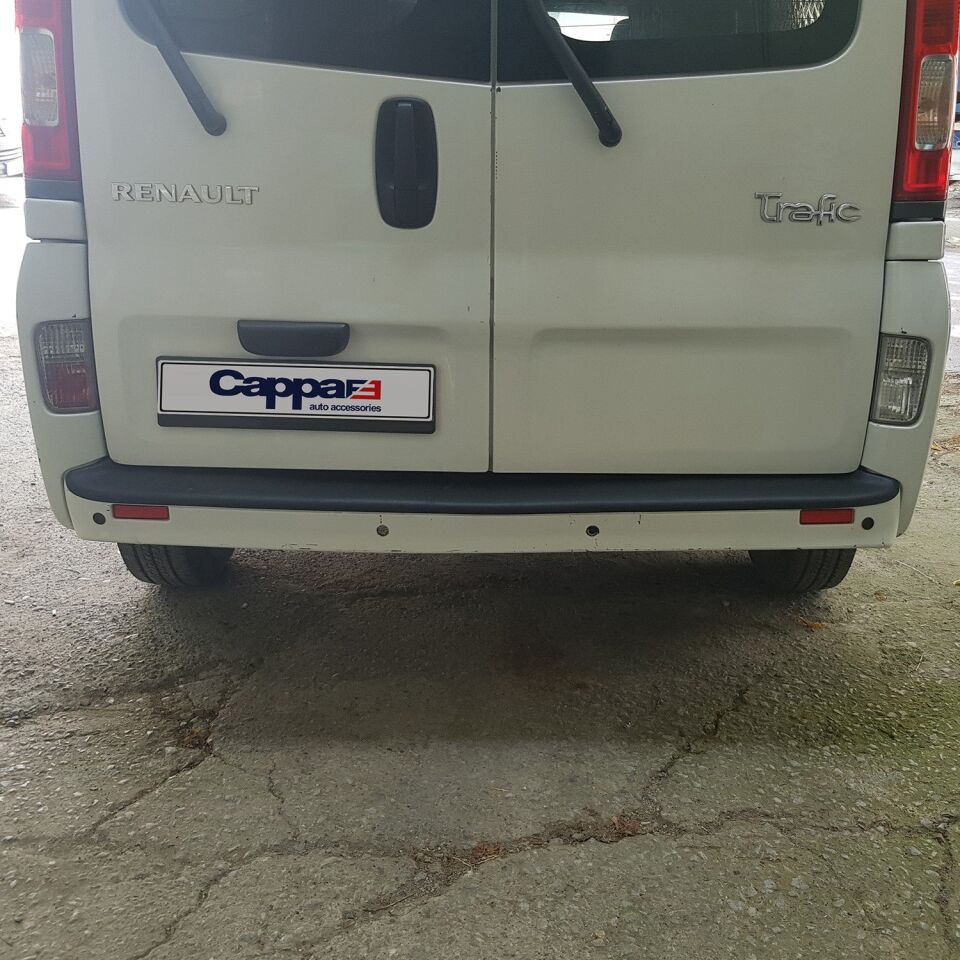 Renault Trafic 2001-2014 Yıl Aralığı Uyumlu Arka Tampon Eşiği Mat
