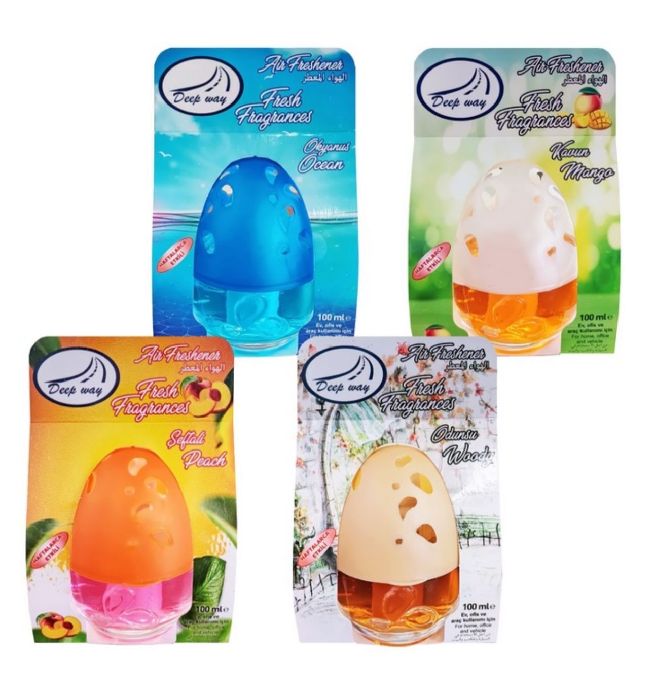 KOKU CAM ŞİŞE FRESH 100 ML KARIŞIK