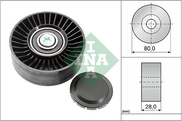 BMW E81-87-82-90-92-93-F10 05-10 V KAYIS GERGI RULMANI 11287556251 INA