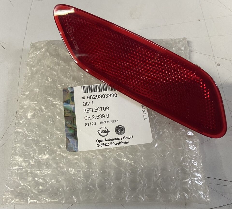 OPEL CORSA F 20- TAMPON REFLEKTÖRÜ ARKA SOL OE-OPEL