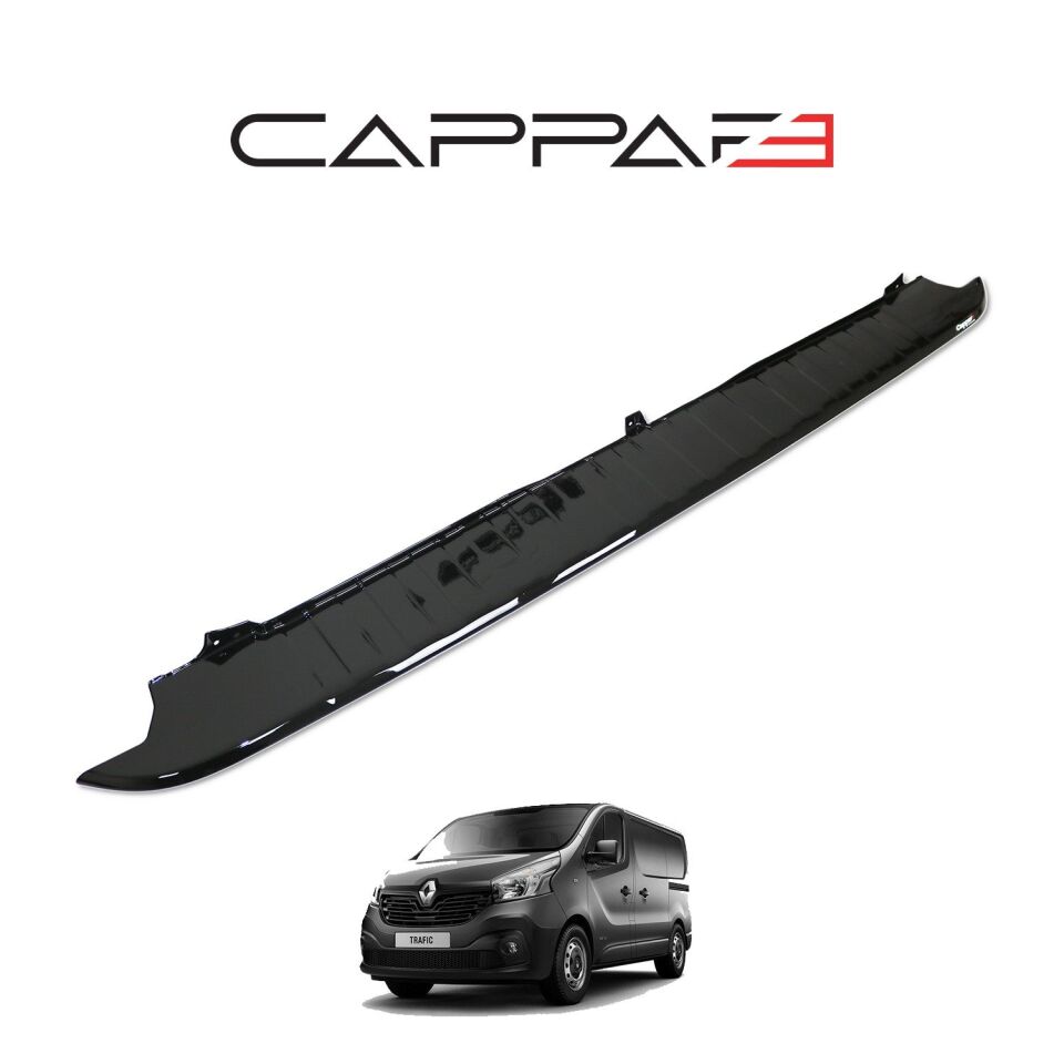 Renault Trafic 2014-2019 Yıl Aralığı Uyumlu Arka Tampon Eşiği Parlak