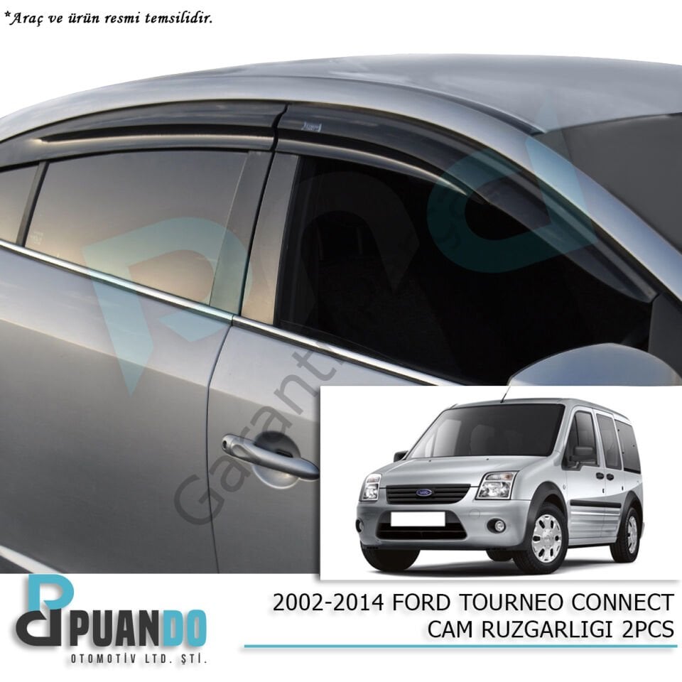 FORD Tourneo Connect Cam Rüzgarlığı 2PCS 2002-2014
