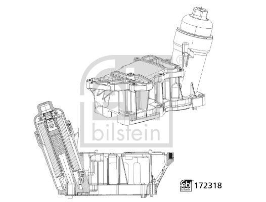 BMW F20 vb. 10- YAG FILTRE KÜTÜGÜ 11428507697 FEBI
