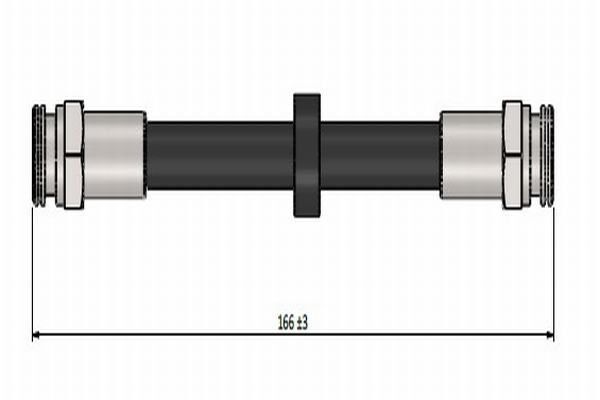 VOLKSWAGEN POLO-CORDOBA-FABIA 94-01 FREN HORTUMU ARKA 6N0611775A TRW