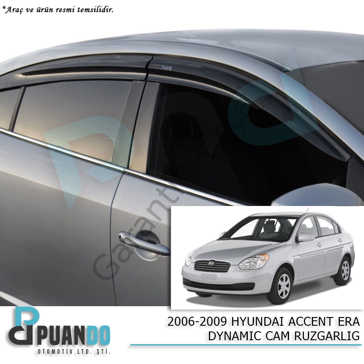 HYUNDAI Accent Era Dynamic Cam Rüzgarlığı 2006-2009