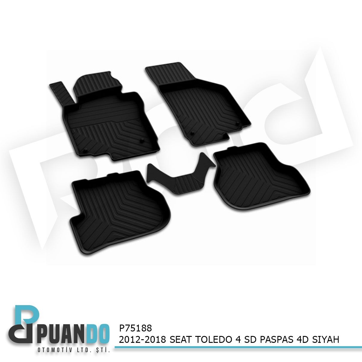 2012-2018 SEAT TOLEDO 4 SD PASPAS 4D SIYAH