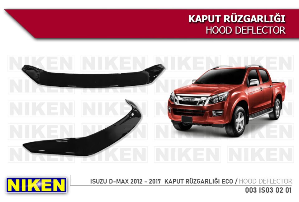 ISUZU D-MAX 2012 - 2017 KAPUT RÜZGARLIĞI ECO