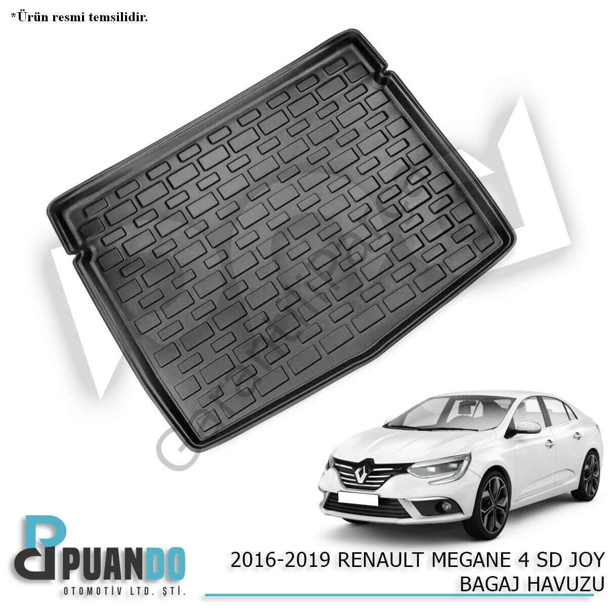 2016-2019 RENAULT MEGANE 4 SD JOY BAGAJ HAVUZU SAG
