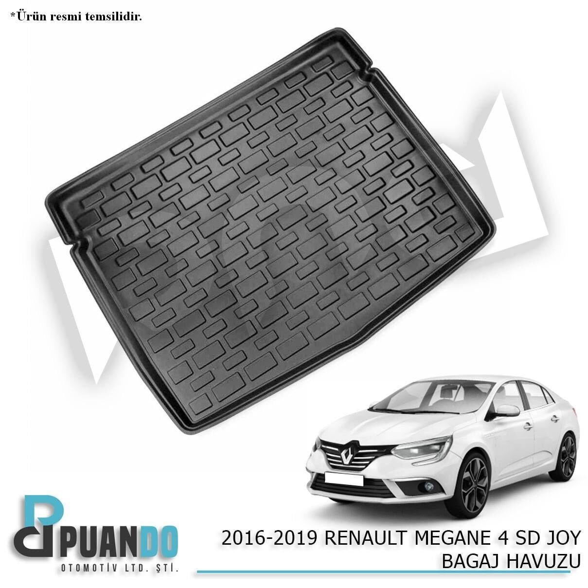 2016-2019 RENAULT MEGANE 4 SD JOY BAGAJ HAVUZU SAG