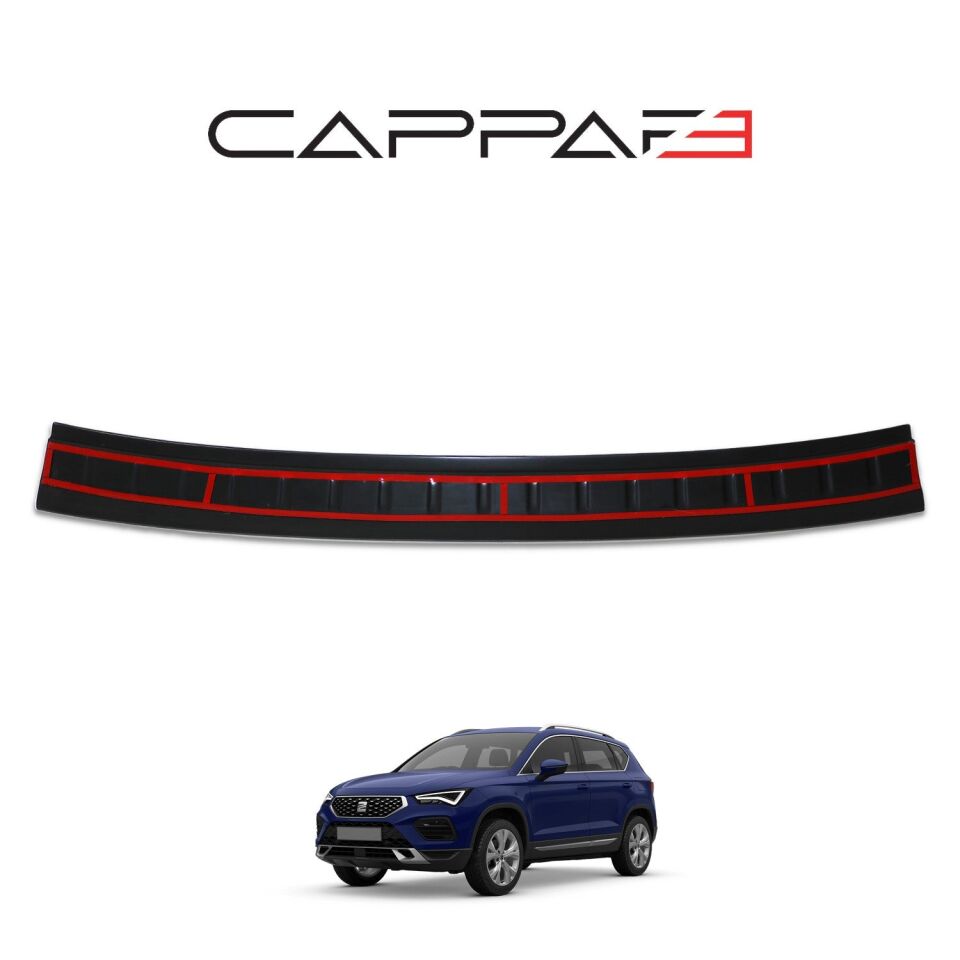 Seat Ateca 2016- Yılı ve Sonrası Uyumlu Arka Tampon Eşiği Mat