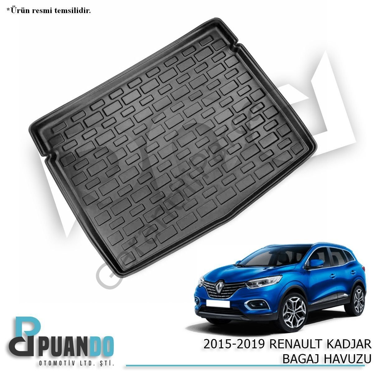 2015-2019 RENAULT KADJAR BAGAJ HAVUZU