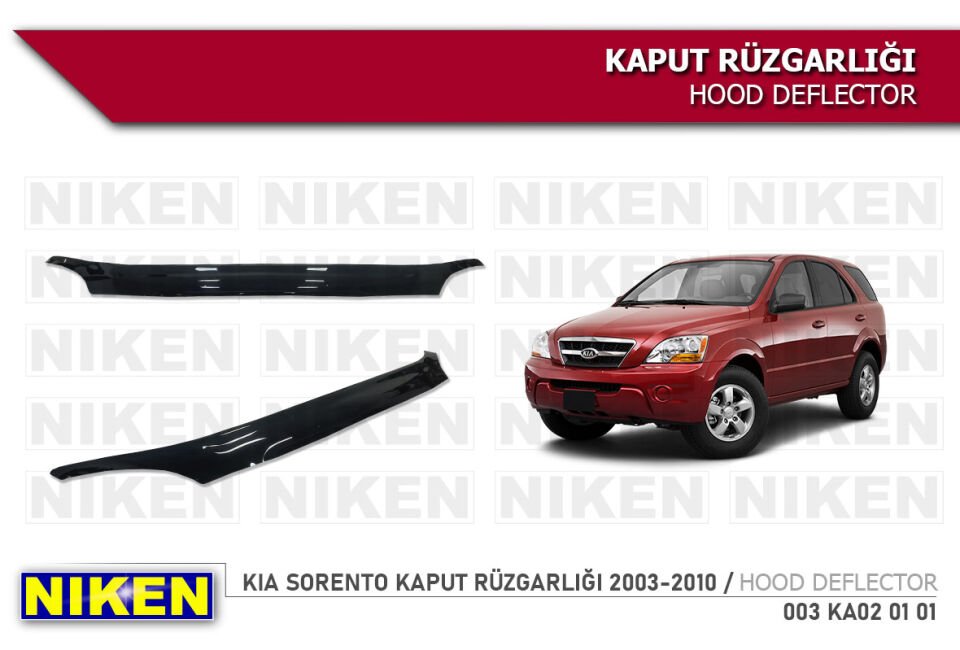 KIA SORENTO KAPUT RÜZGARLIĞI 2003-2010