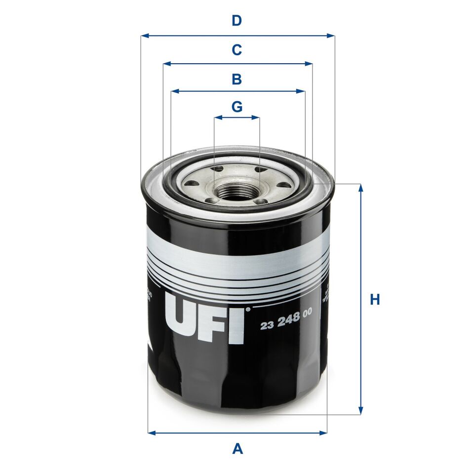 B2500 (UN) : RANGER (ER) 2.5 D 99 vb. 99-06 YAG FILTRESI WLY0-14-302 UFI