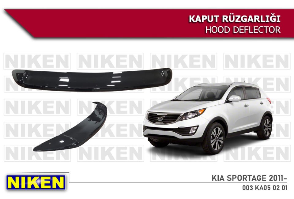 KIA SPORTAGE 2011- KAPUT RÜZGARLIĞI ECO