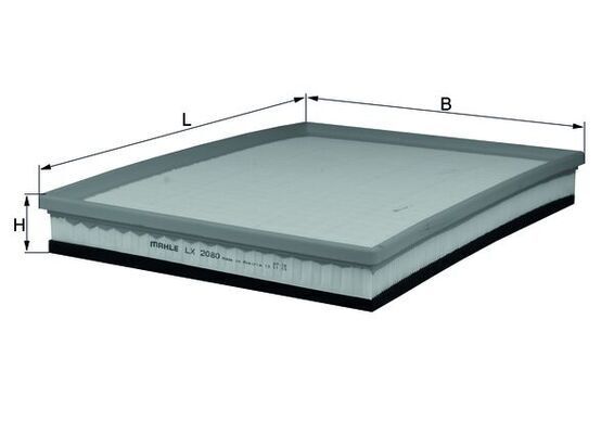 RENAULT MASCOTT 04- HAVA FILTRESI 5010317658 MAHLE