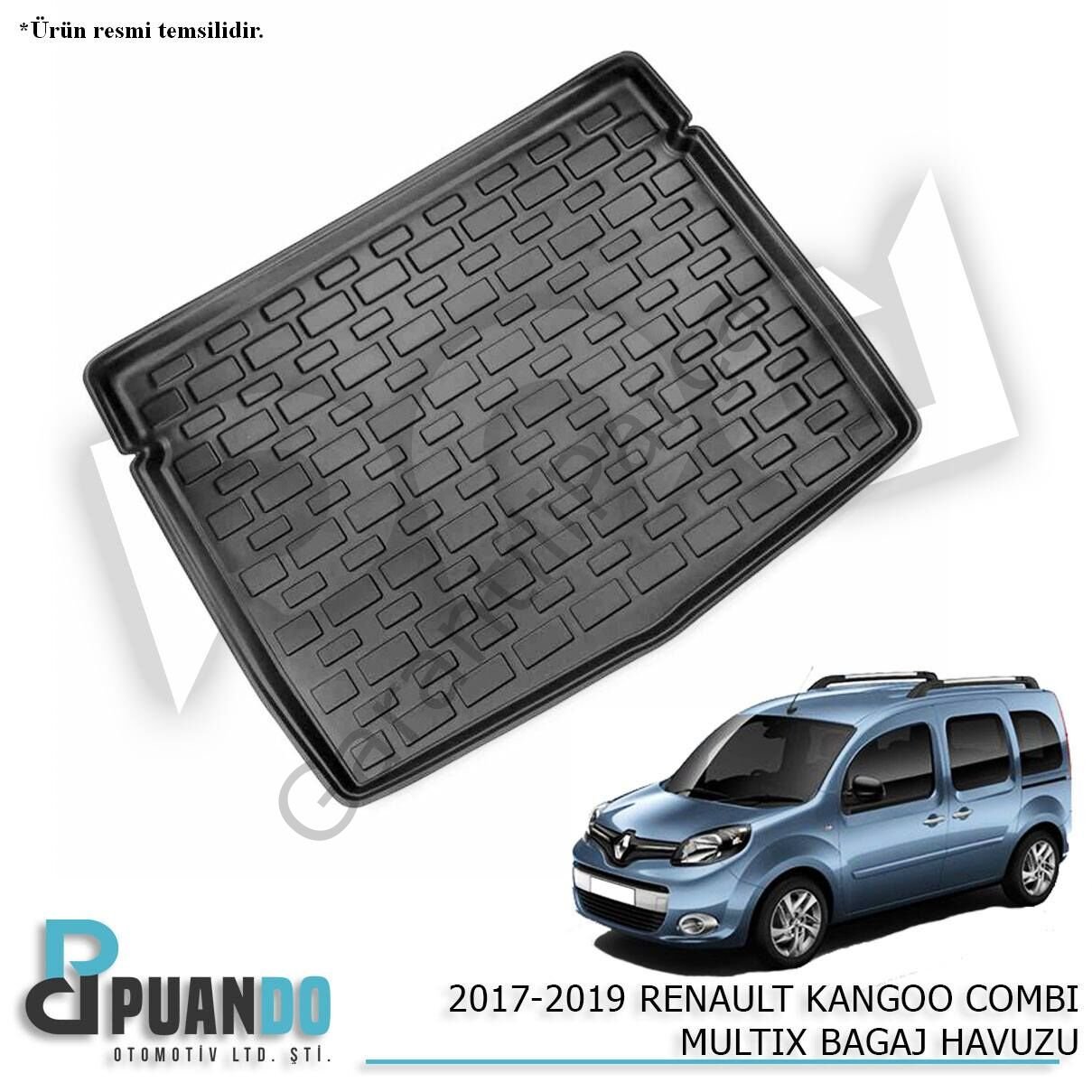 2017-2019 RENAULT KANGOO COMBI MULTIX BAGAJ HAVUZU