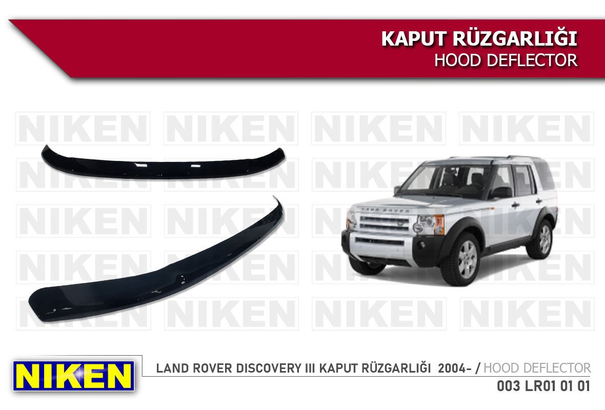 LAND ROVER DISCOVERY III KAPUT RÜZGARLIĞI 2004-