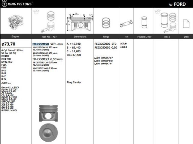 FORD TRANSIT V184-V347 06- KAPI KILIDI ARKA YC15 V43286 AG STANDART