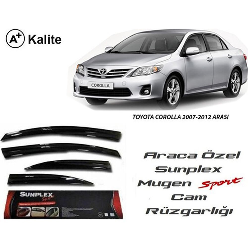 TOYOTA COROLLA 2007-2012 MUGEN CAM RÜZGARLIĞI