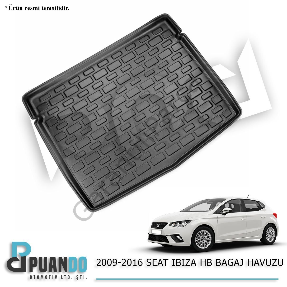 2009-2016 SEAT IBIZA HB BAGAJ HAVUZU