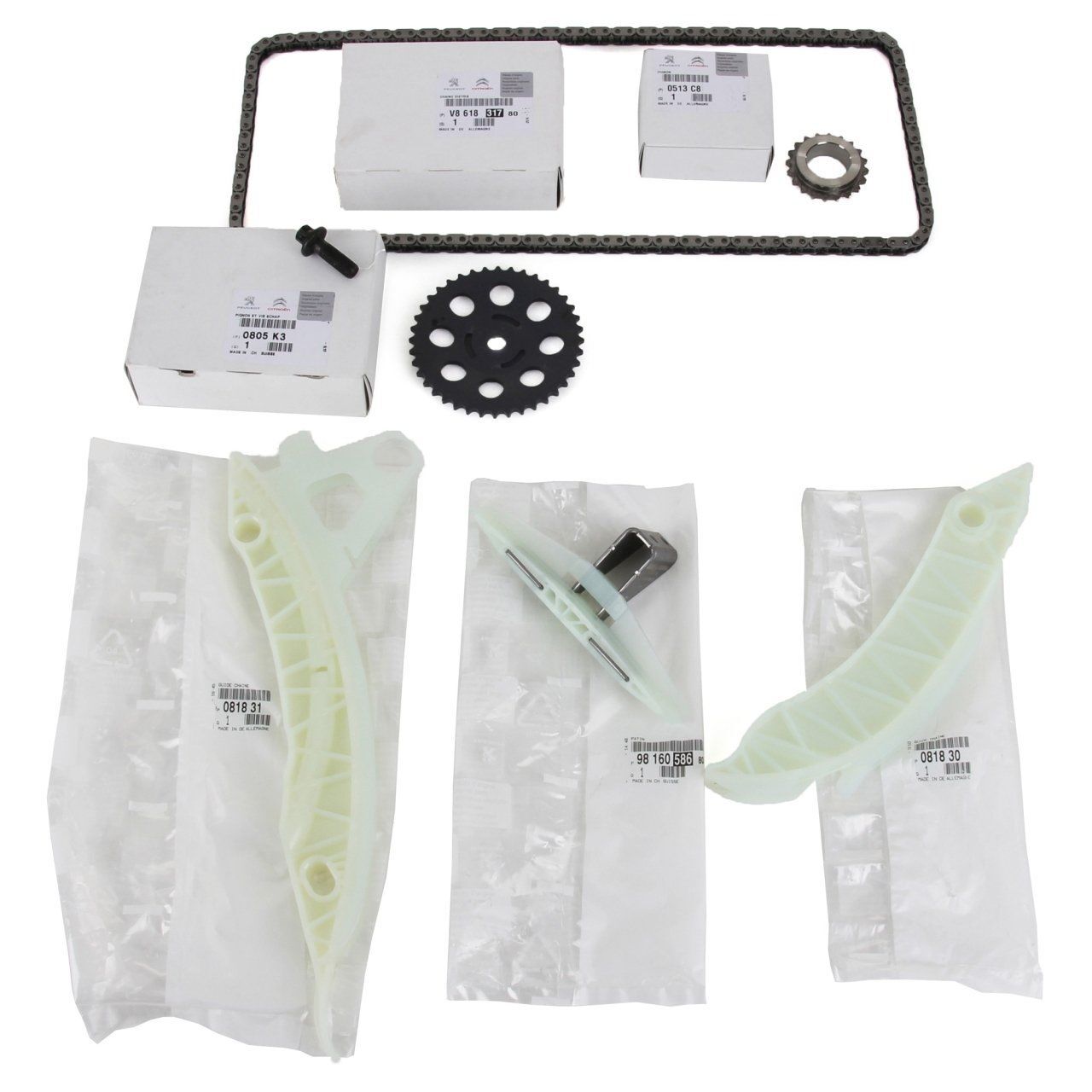 BMW MINI R55-R56-R57-R58-R59 07- EKSANTRIK ZINCIR SETI 11318618317 IWIS