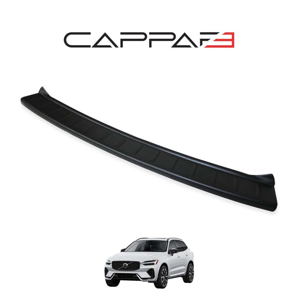 Volvo XC60 2017- Yılı ve Sonrası Uyumlu Arka Tampon Eşiği Mat