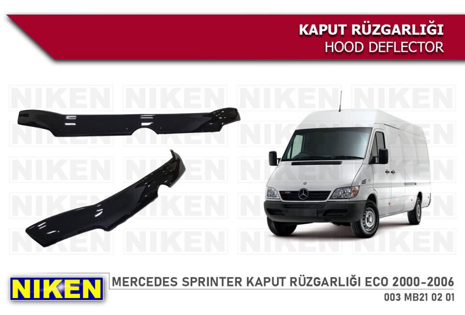 MERCEDES SPRINTER 2000-2006 KAPUT RÜZGARLIĞI ECO
