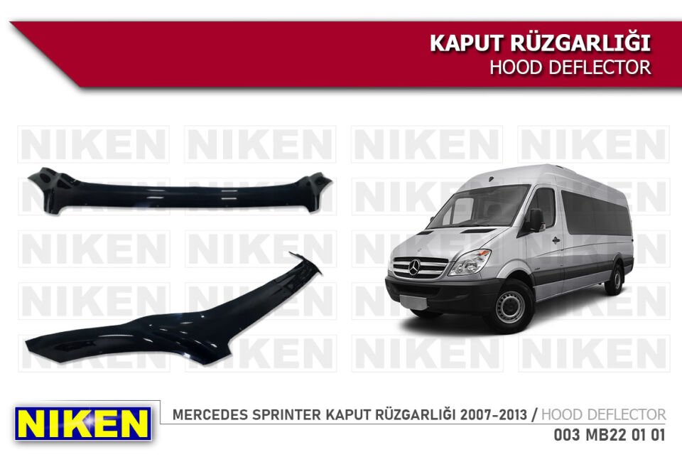MERCEDES SPRINTER KAPUT RÜZGARLIĞI 2007-2013