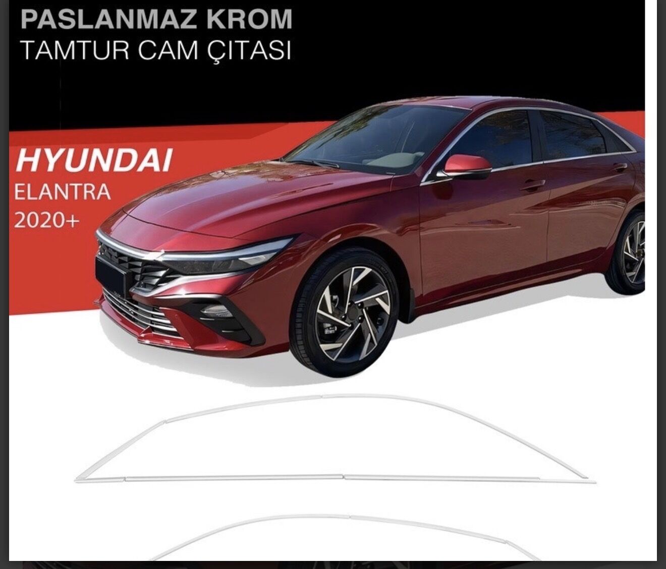 KROM CAM ÇERÇEVESİ  HYUNDAİ ELENTRA 2020+
