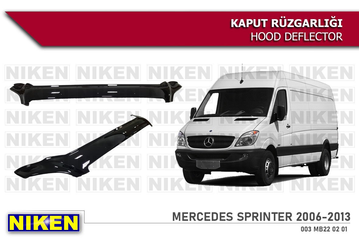 MERCEDES SPRINTER 2006-2013 KAPUT RÜZGARLIĞI ECO