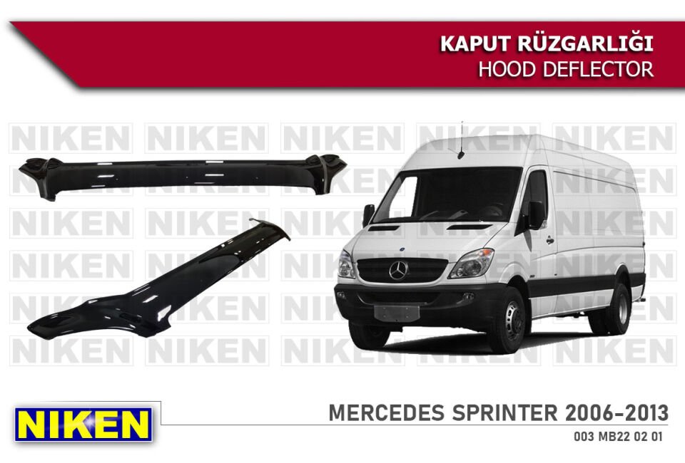 MERCEDES SPRINTER 2006-2013 KAPUT RÜZGARLIĞI ECO