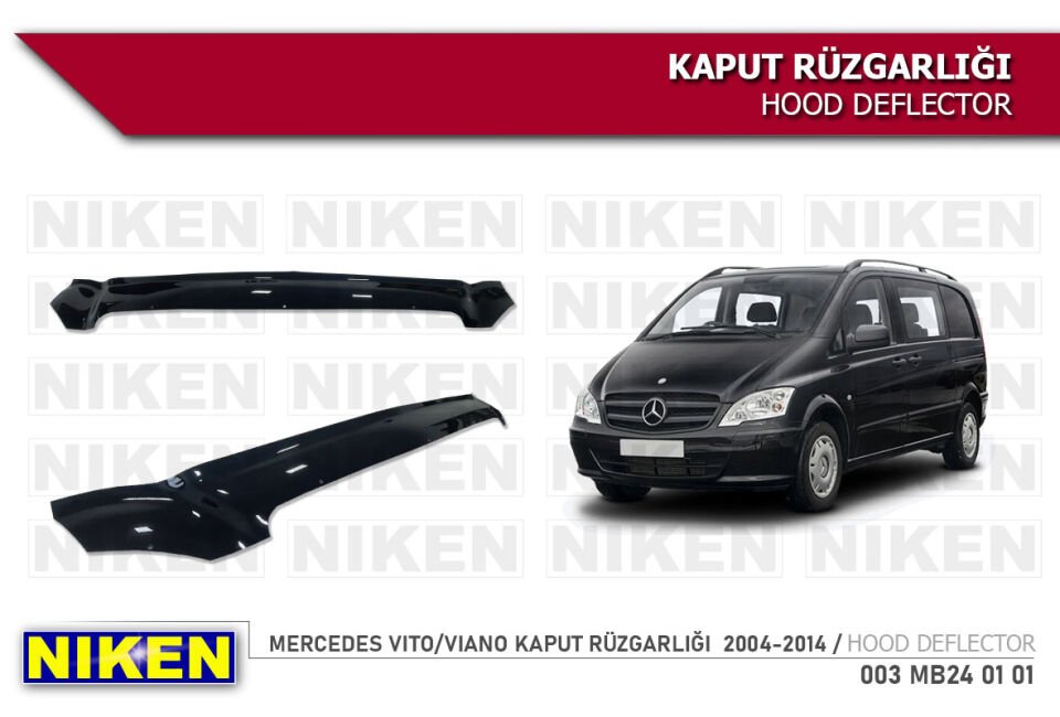 MERCEDES VITO/VIANO KAPUT RÜZGARLIĞI 2004-2014