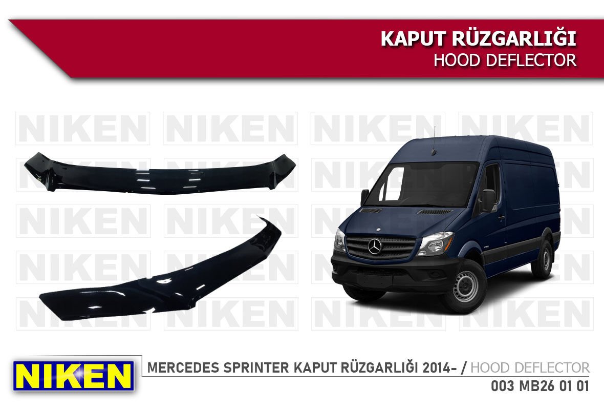 MERCEDES SPRINTER KAPUT RÜZGARLIĞI 2014-
