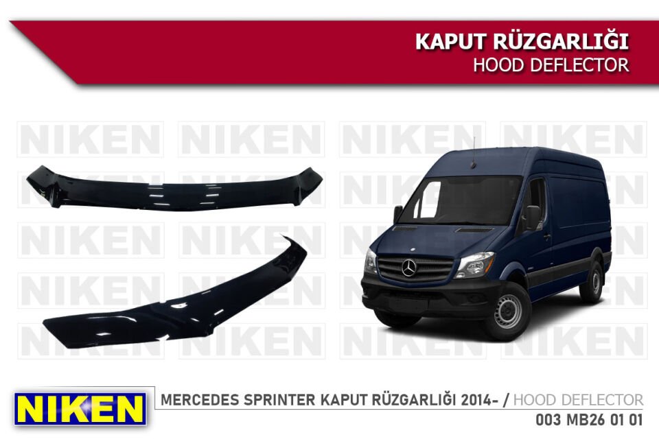 MERCEDES SPRINTER KAPUT RÜZGARLIĞI 2014-