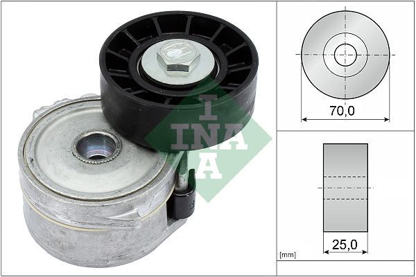 PEUGEOT C5 II /307/JUMPY /EXPERT/407 04- V KAYIS GERGI RULMANI 5751F6 INA
