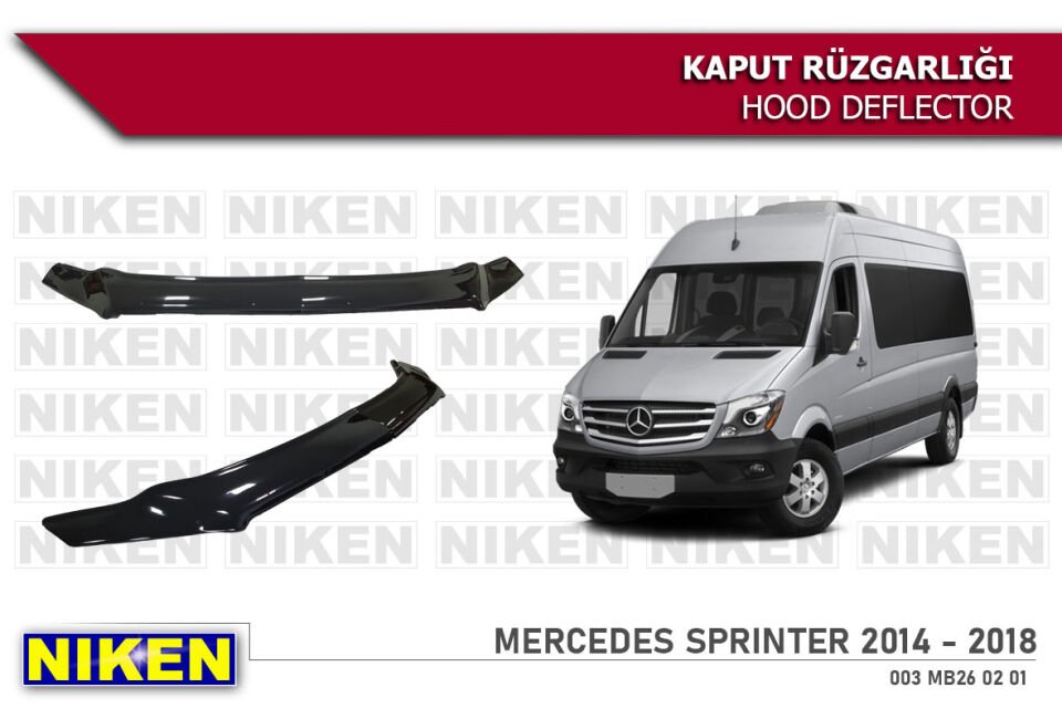 MERCEDES SPRINTER 2014-2018 KAPUT RÜZGARLIĞI ECO